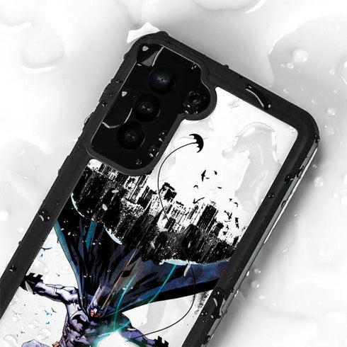 DC Comics Batman Black Mirror Cover #3 Galaxy S24 Plus Waterproof Case